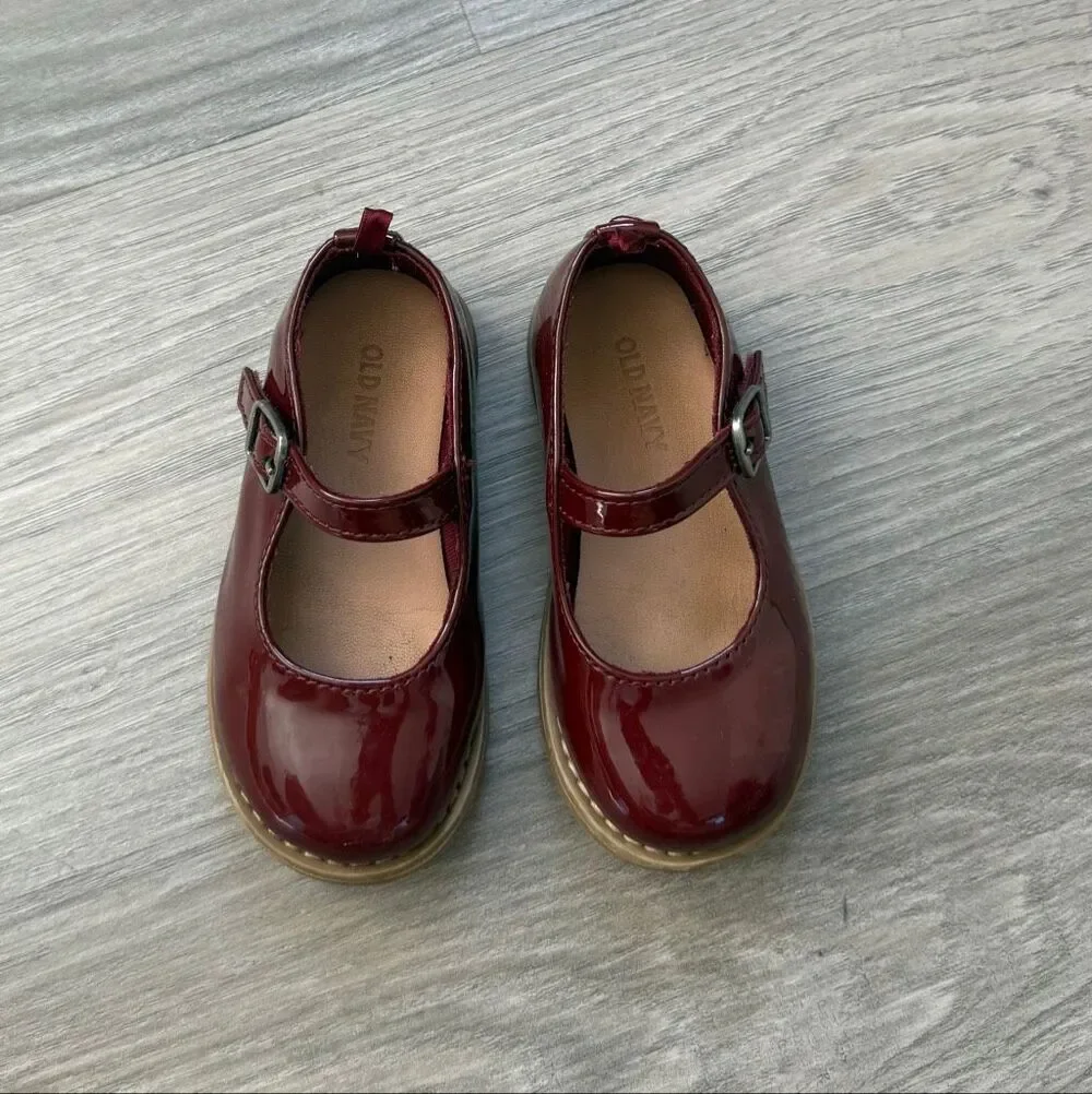 Old Navy 7 Toddler Girl Mary Jane Dressy Shoes